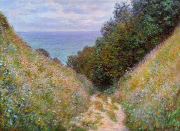  Camino Obras - El camino de La Cavee Pourville Claude Monet